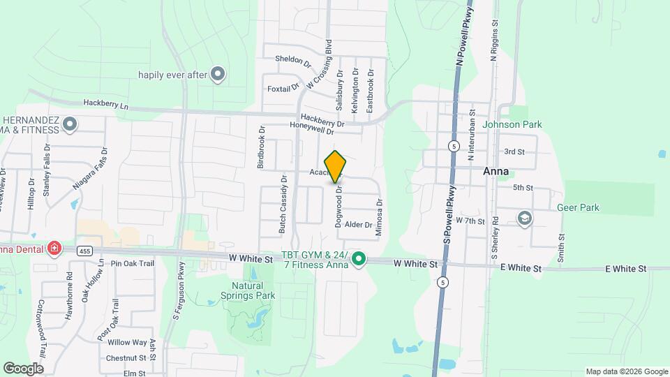 308 Dogwood Dr Map and Location Details