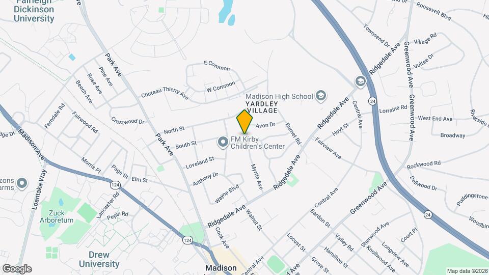 50 Myrtle Ave Map and Location Details