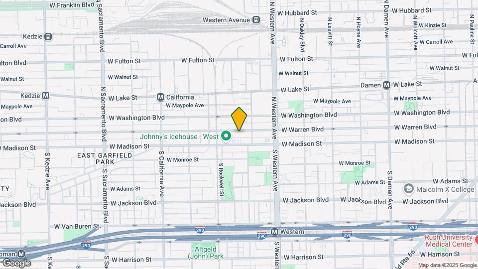 2527 W Warren Blvd Map and Location Details