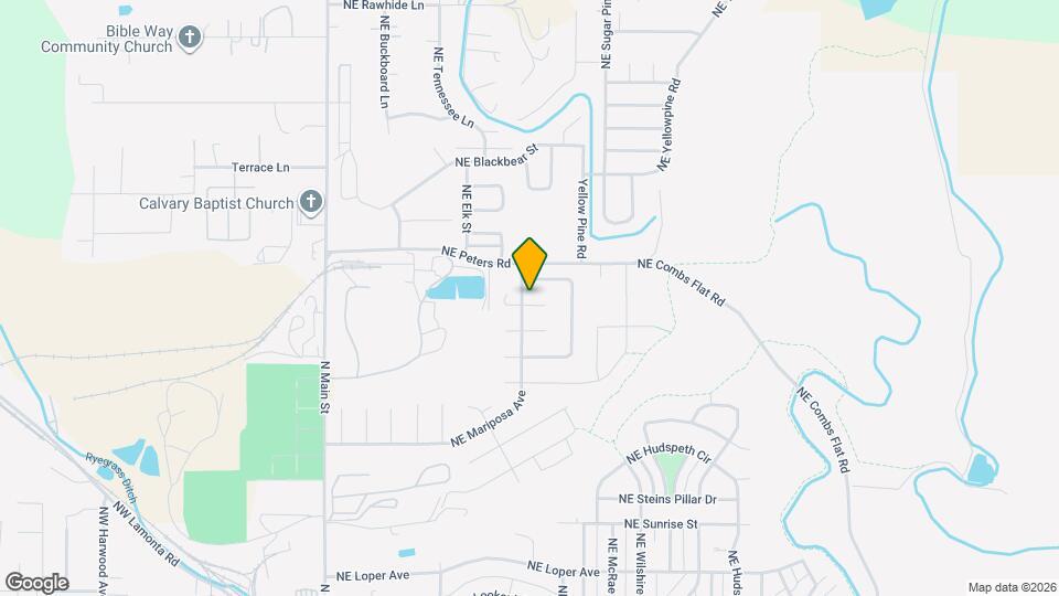 713 NE Sandstone Ct Map and Location Details