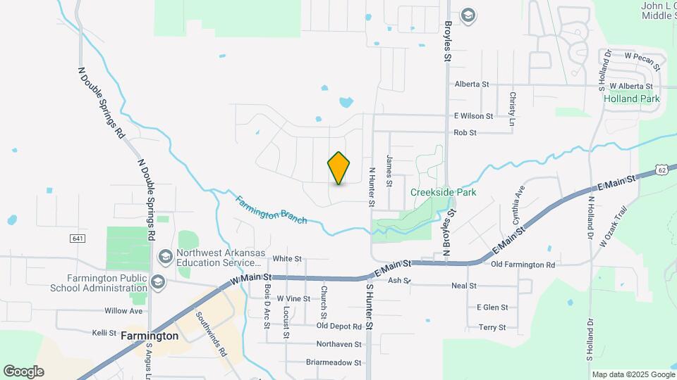 51 W Pitts St Map and Location Details