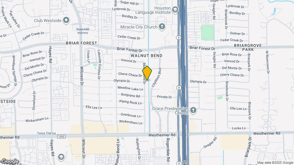 2131 Blue Willow Dr Map and Location Details