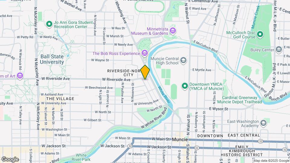 708 N Alameda Ave Map and Location Details