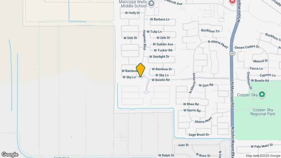 45929 W Sky Ln Map and Location Details