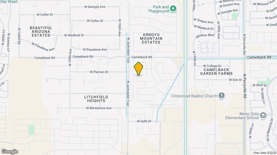 19449 W Pierson St Map and Location Details