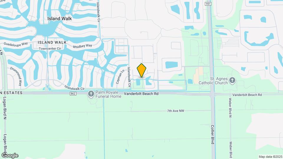 7028 Ambrosia Ln Map and Location Details