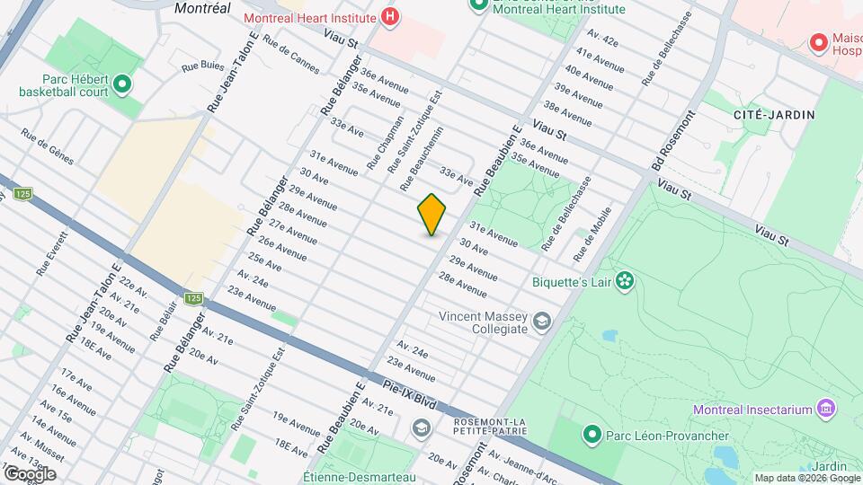 Château Beaubien Map and Location Details