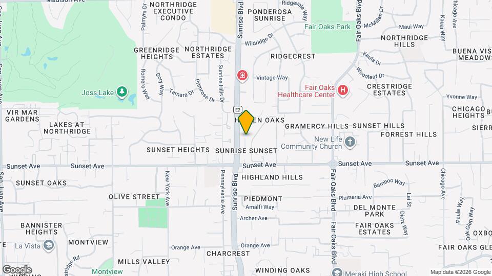 4830 Suncrest Way Map and Location Details