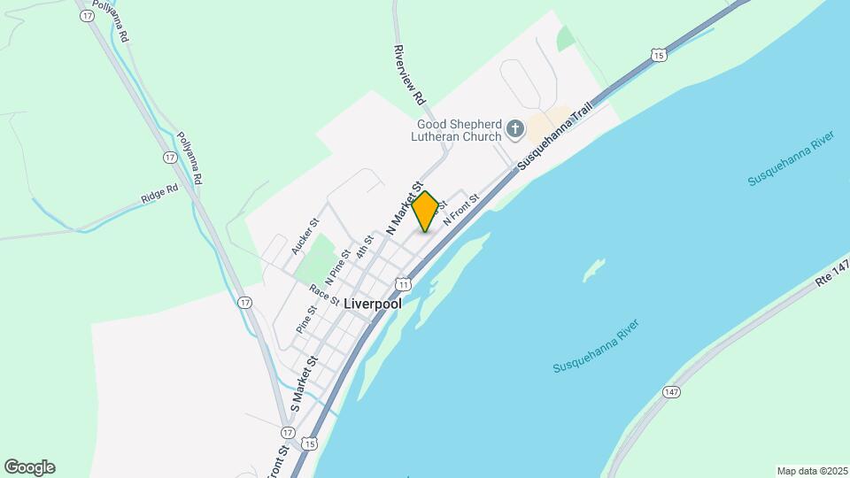 508 N Front St Map and Location Details