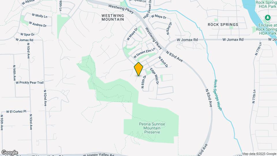 26107 N 85th Ln Mapa y Detalles de la Ubicación