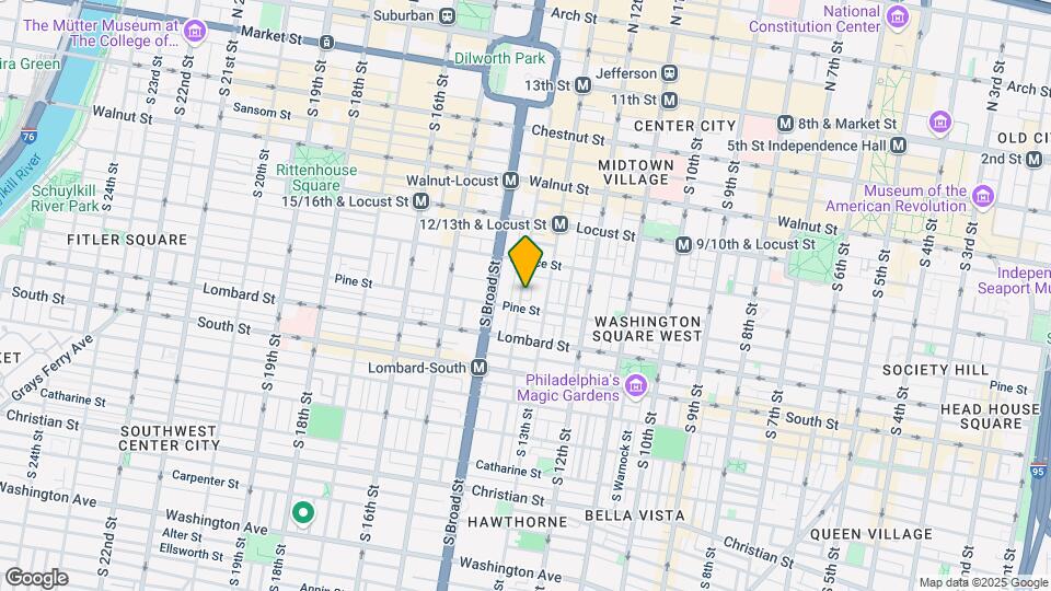 325 S Juniper St Map and Location Details
