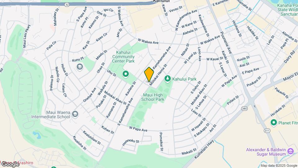 289 Laau St Map and Location Details