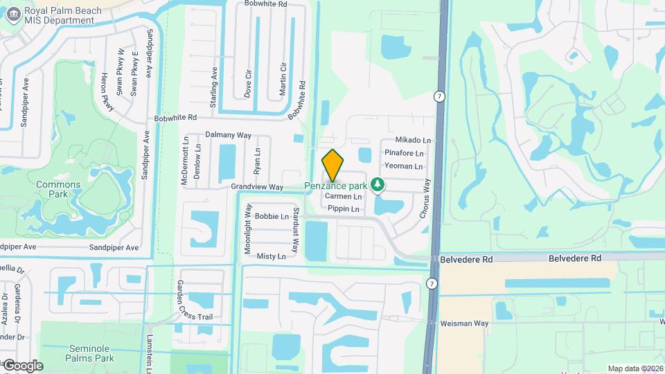 10404 Oliver Ln Mapa y Detalles de la Ubicación