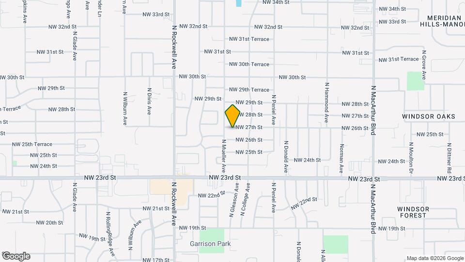 6714 NW 27th St Map and Location Details