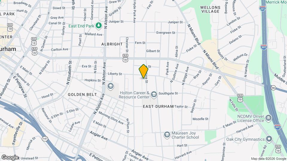 608 N Maple St Mapa y Detalles de la Ubicación