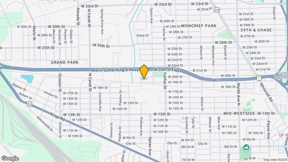 1951 W 19th St Map and Location Details