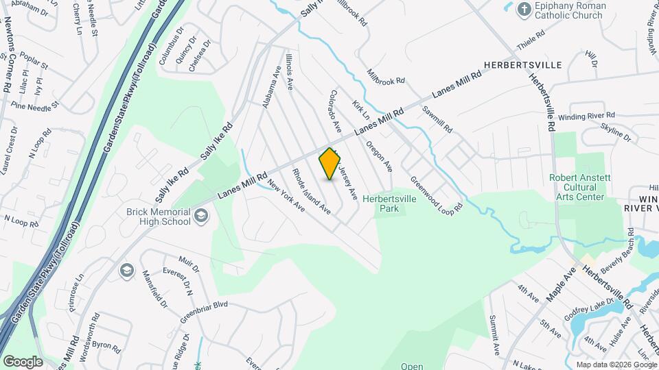 524 Pennsylvania Ave Map and Location Details