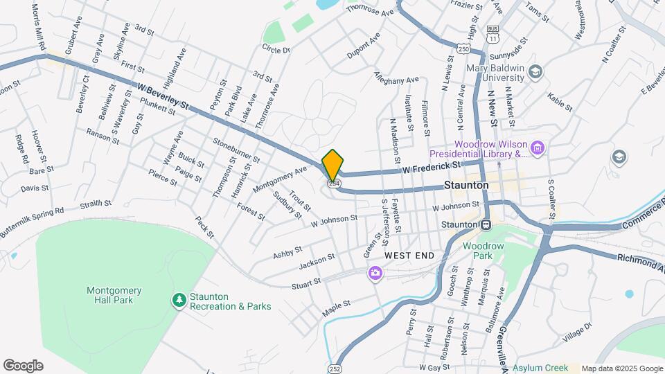 936 W Beverley St Map and Location Details