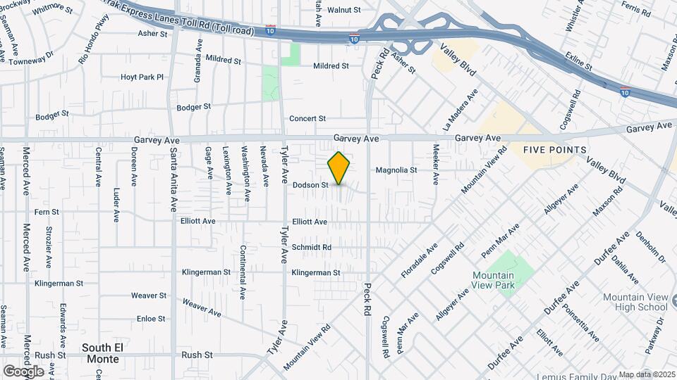 11148 Dodson St Mapa y Detalles de la Ubicación