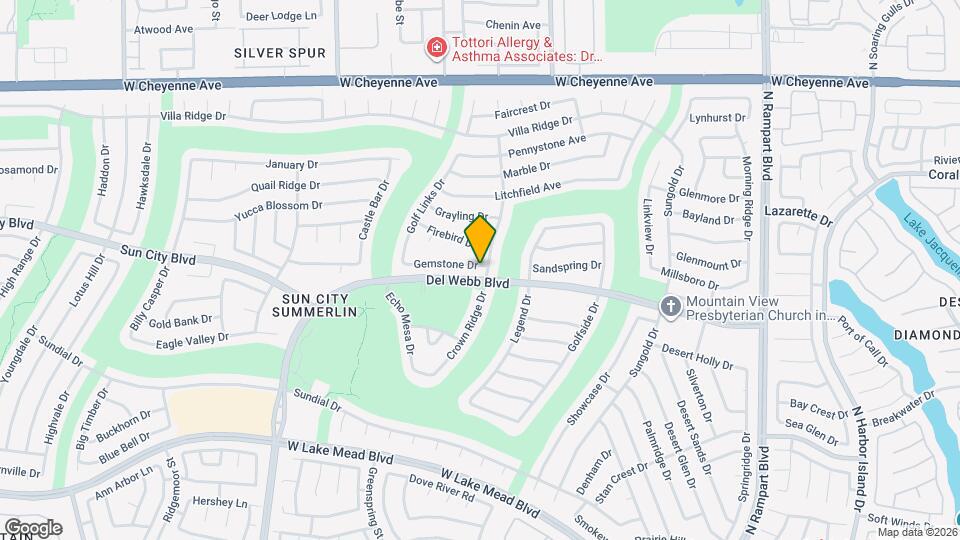 9033 Gemstone Dr Map and Location Details