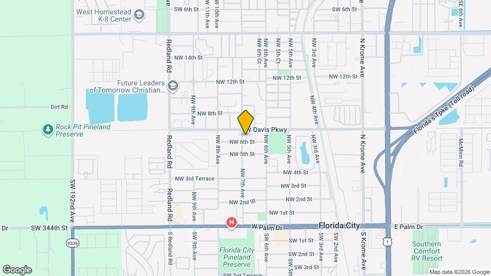 696 NW 6th St Map and Location Details