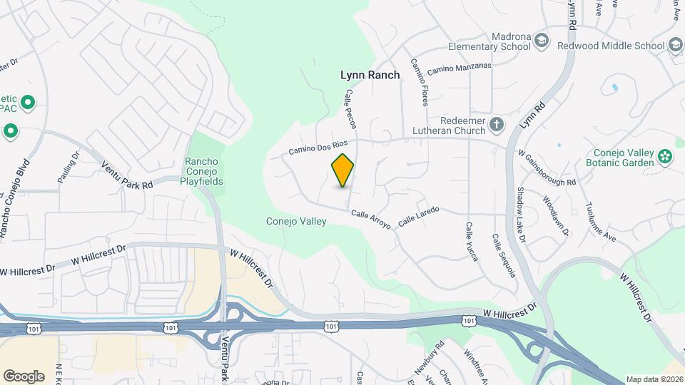 771 Calle Pecos Map and Location Details