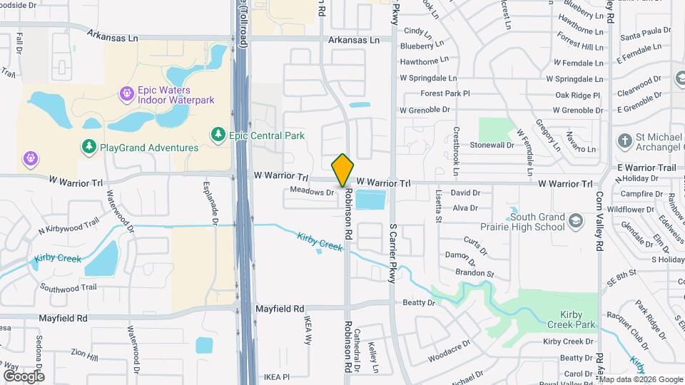 3112 Fairfield Dr Map and Location Details