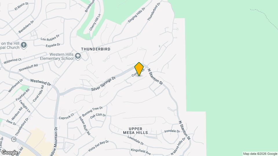 5615 Burning Tree Dr Mapa y Detalles de la Ubicación