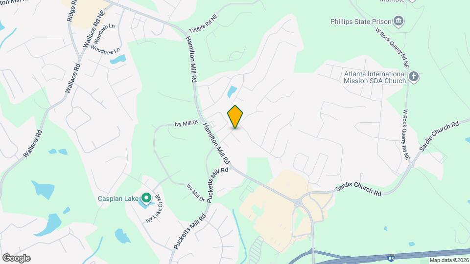 2713 Cascade Bend Dr Map and Location Details