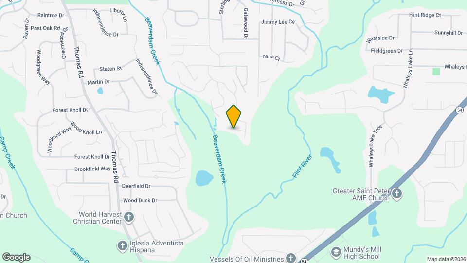34 Inverness Trce Mapa y Detalles de la Ubicación