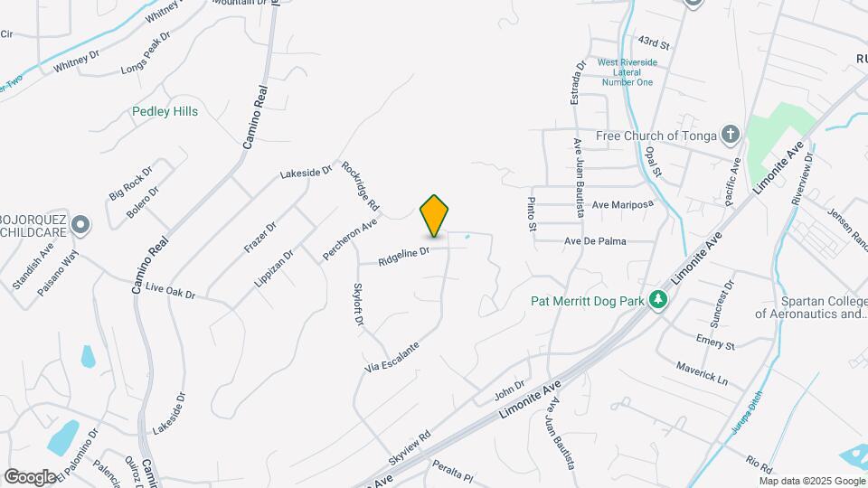 7165 Ridgeline Dr Map and Location Details