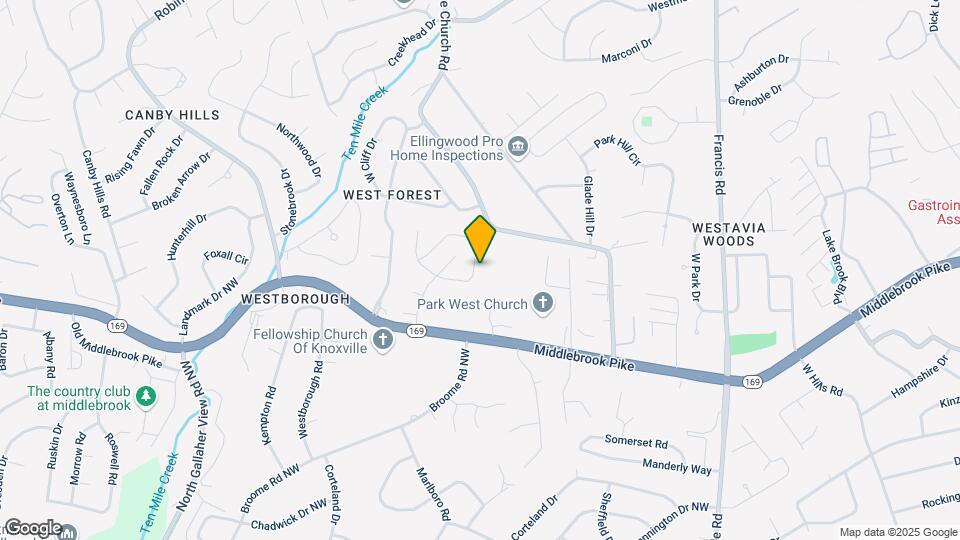 7722 Ellisville Ln Map and Location Details