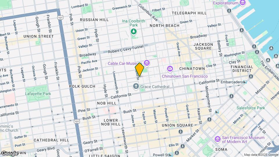 1181 Clay St Mapa y Detalles de la Ubicación