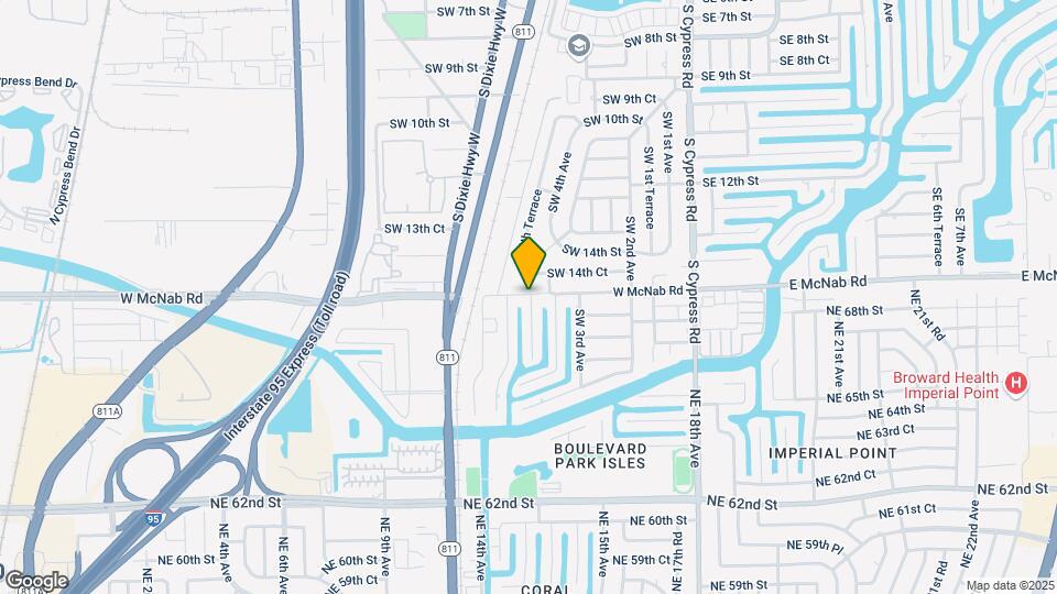 510 SW 15th St Map and Location Details