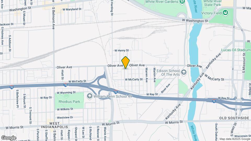 621 Coffey St Map and Location Details