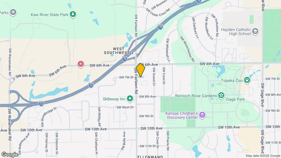 700 SW Fairlawn Rd, Unit 203 Mapa y Detalles de la Ubicación