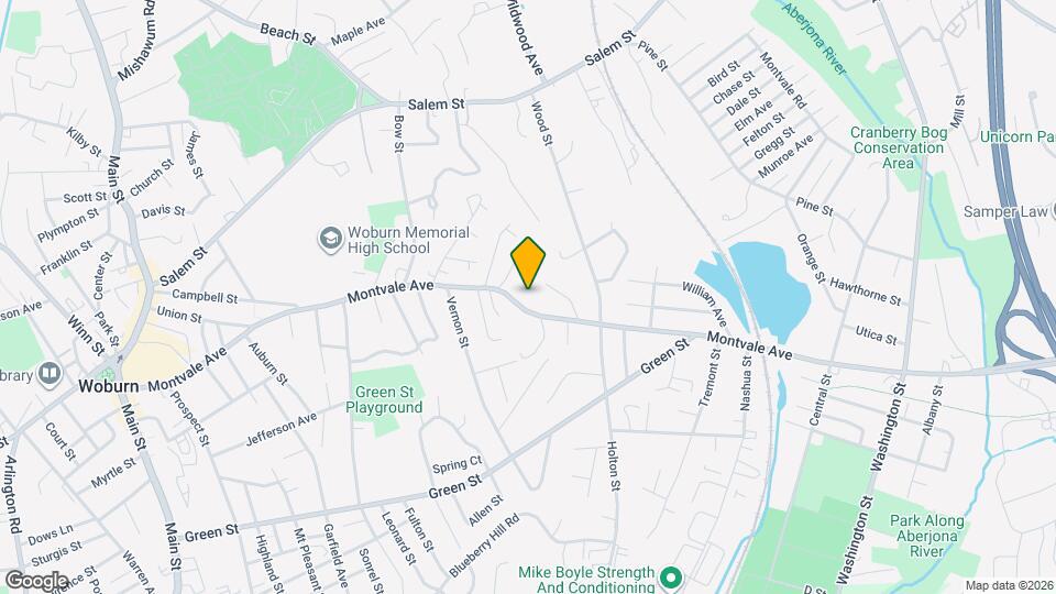 162 Montvale Ave, Unit 162A Map and Location Details