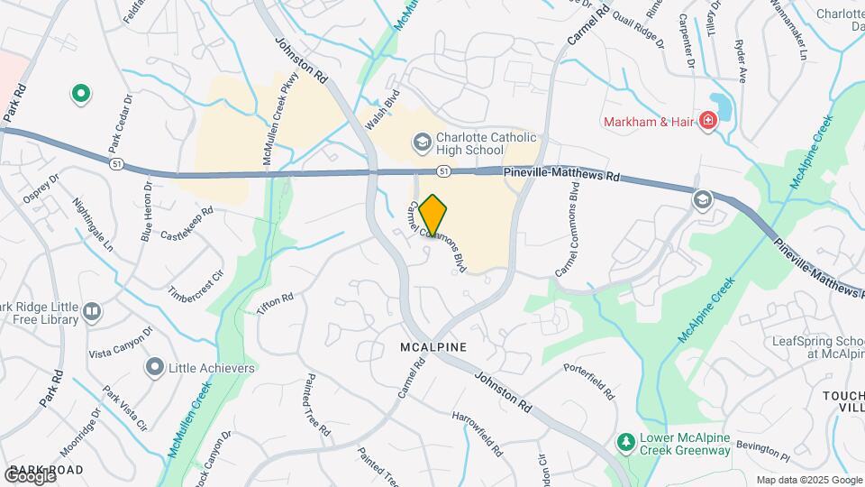 7805 Renaissance Ct, Unit B Mapa y Detalles de la Ubicación