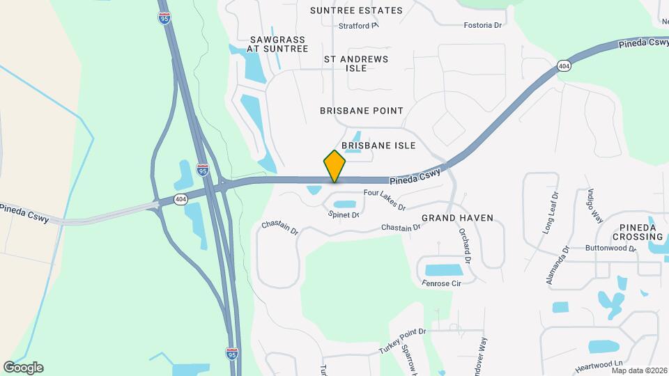 4426 Four Lakes Dr Map and Location Details