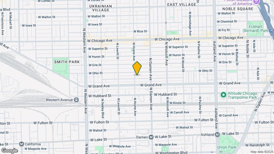 2054 W Race Ave Map and Location Details