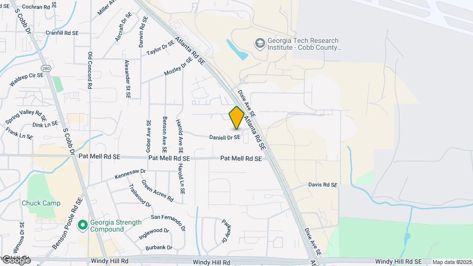 891 Daniell Dr SE Map and Location Details