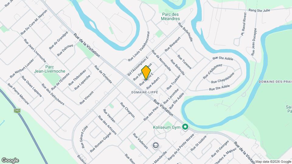 33 David Rue E Map and Location Details