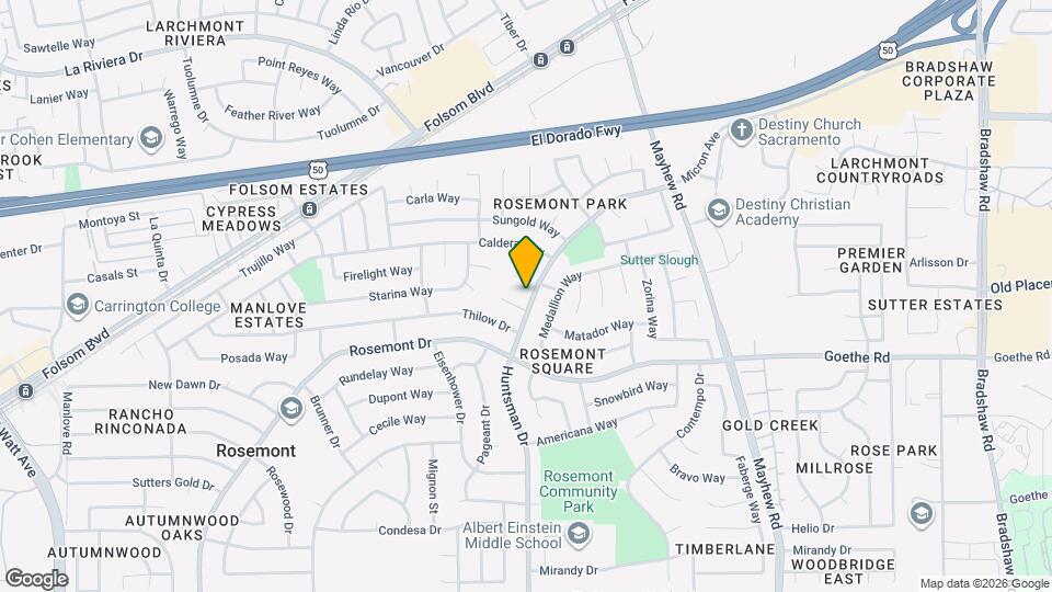 3309 Huntsman Dr Map and Location Details