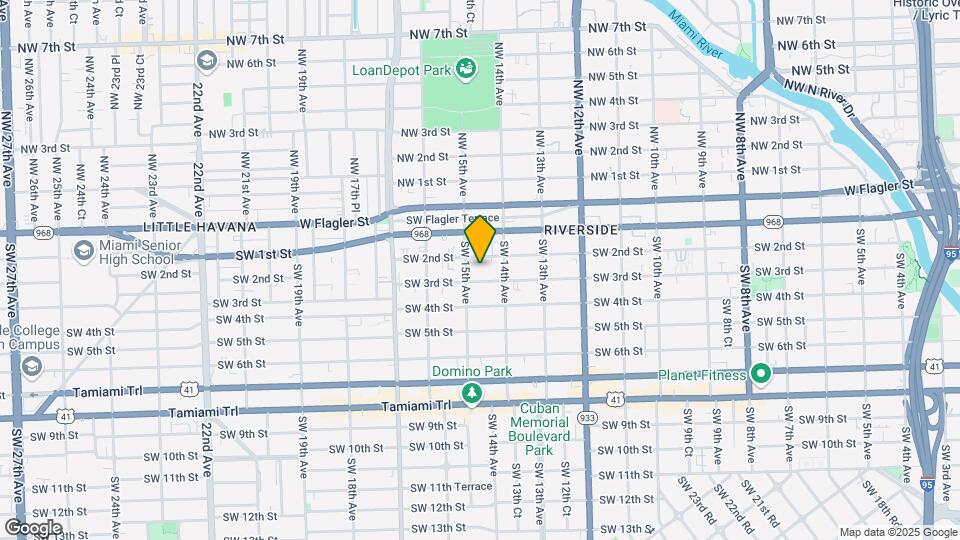1453 SW 3rd St Mapa y Detalles de la Ubicación