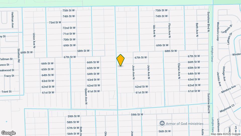 3016 65th St W Map and Location Details