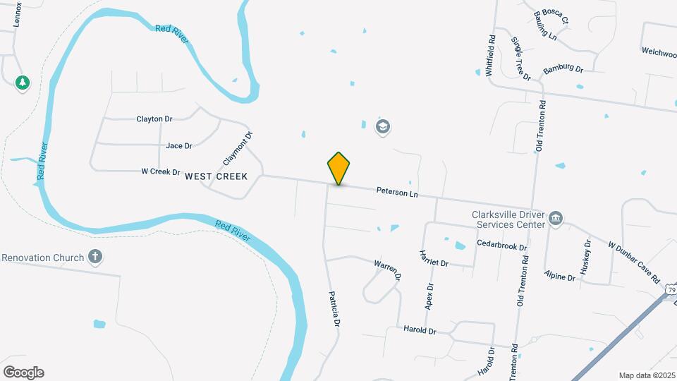426 Peterson Ln Map and Location Details