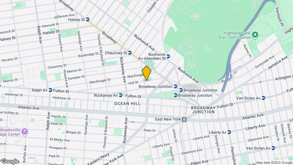 184 Hull St, Unit A Map and Location Details