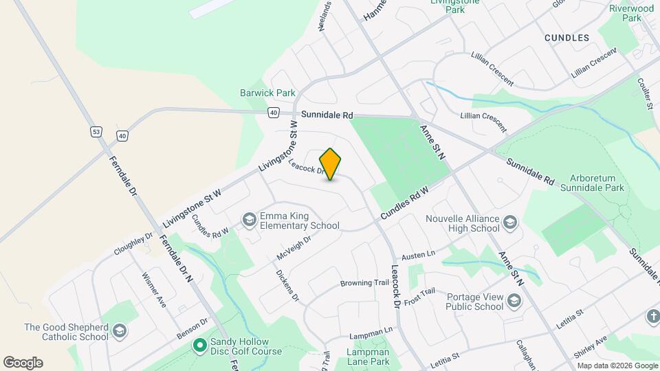 38 Ferguson Dr Map and Location Details