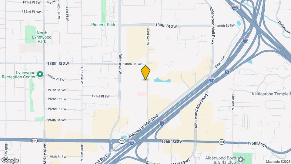 Alderwood Court Apts Map and Location Details