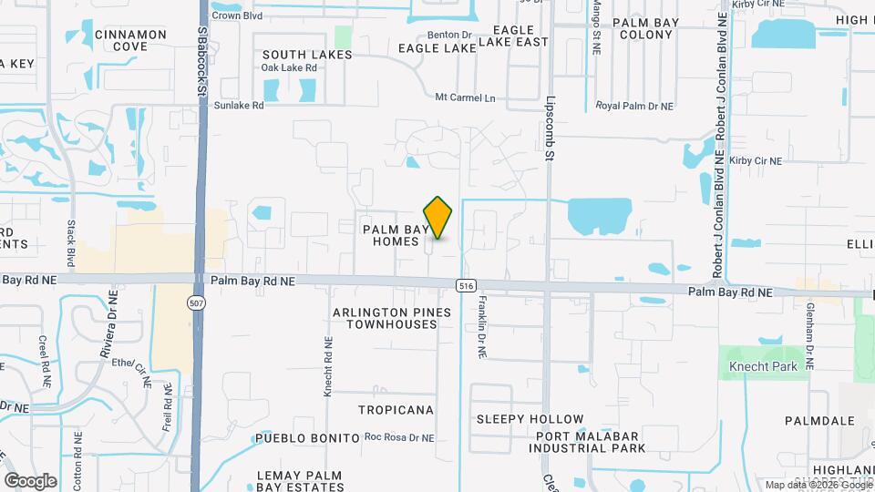 1514 Manor Dr NE Map and Location Details